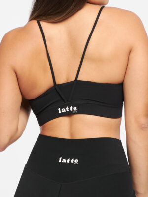 Vista lateral de legging Espresso - comodidad y libertad de movimiento